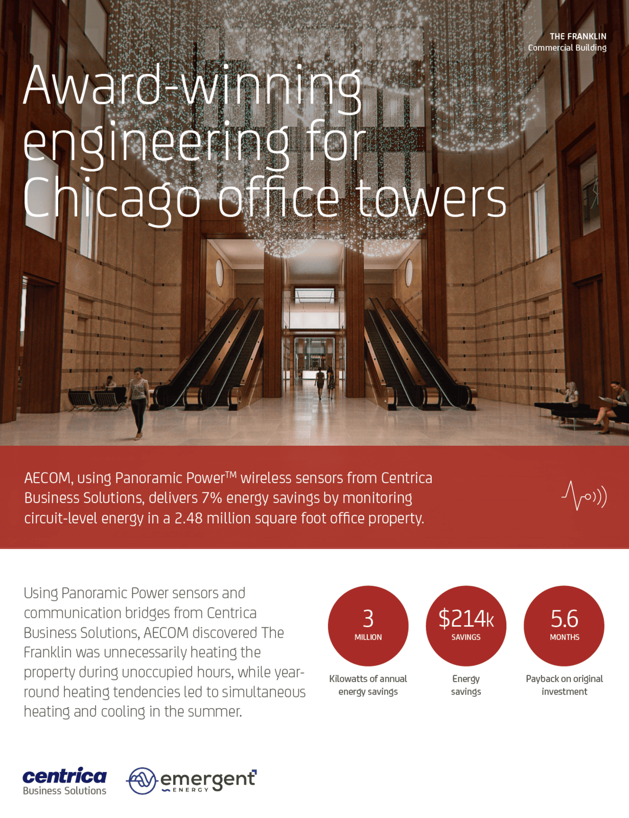 AECOM delivers energy savings through circuit level energy monitoring